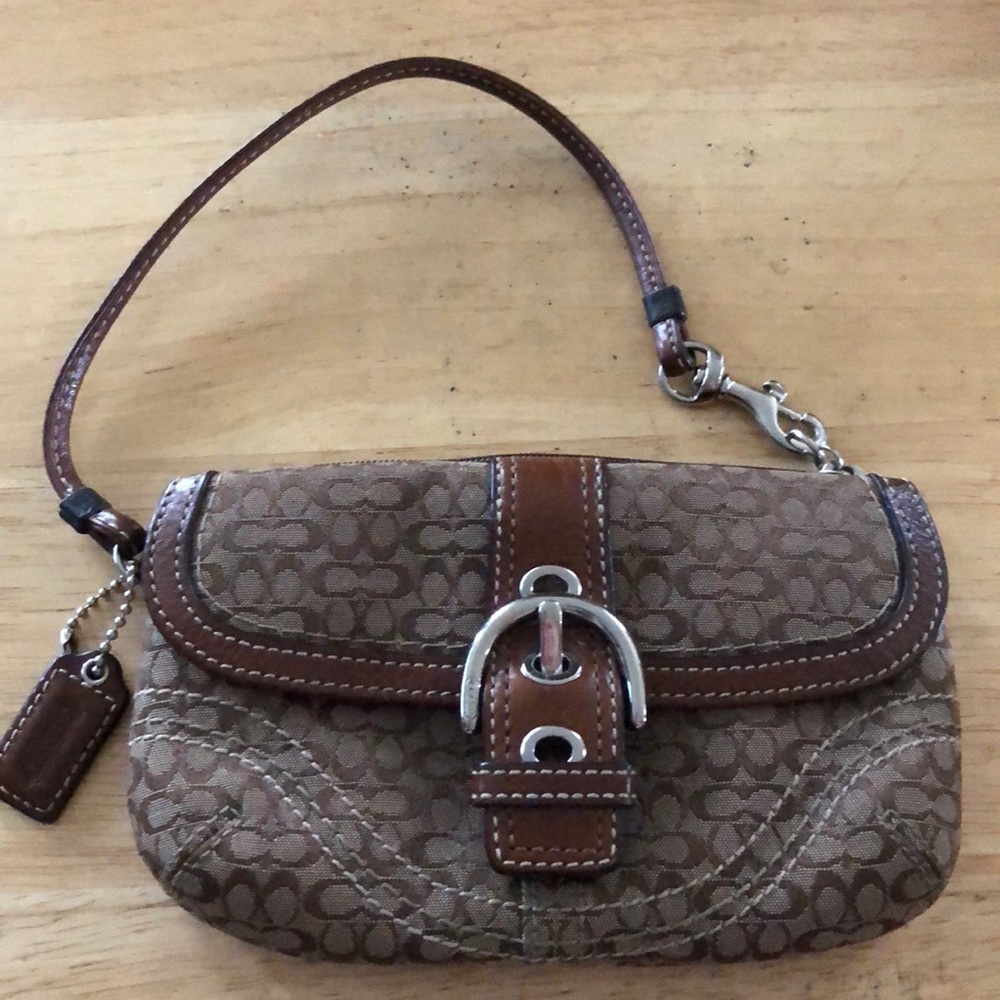 Like-new Coach Wristlet